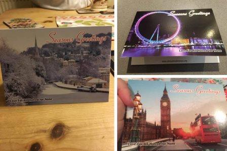 Muslim Christmas cards: Kind-hearted cabbies challenge ISIS stereotypes