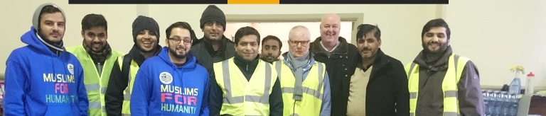 North Yorkshire soldiers and North-East Muslims help Cumbria clean up after the floods