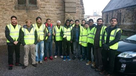 Muslim youth group helps flood victims in Cumbria