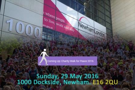 Ahmadiyya Muslims Promote Tolerance by Charity Walk for Peace