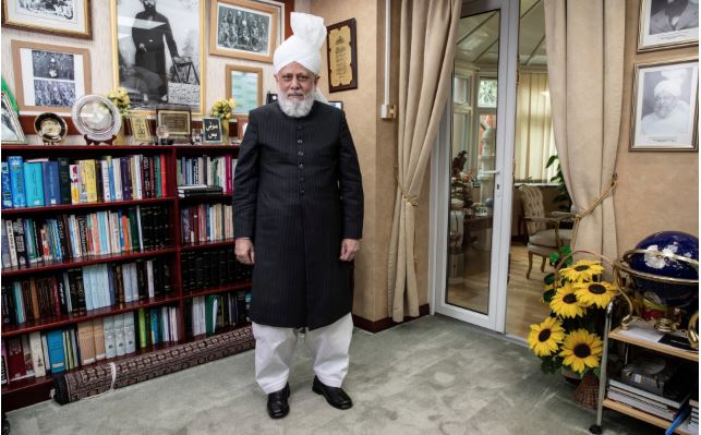 Interview with a Caliph: increasing numbers joining persecuted minority Muslim sect, as its leader reveals his secret talents