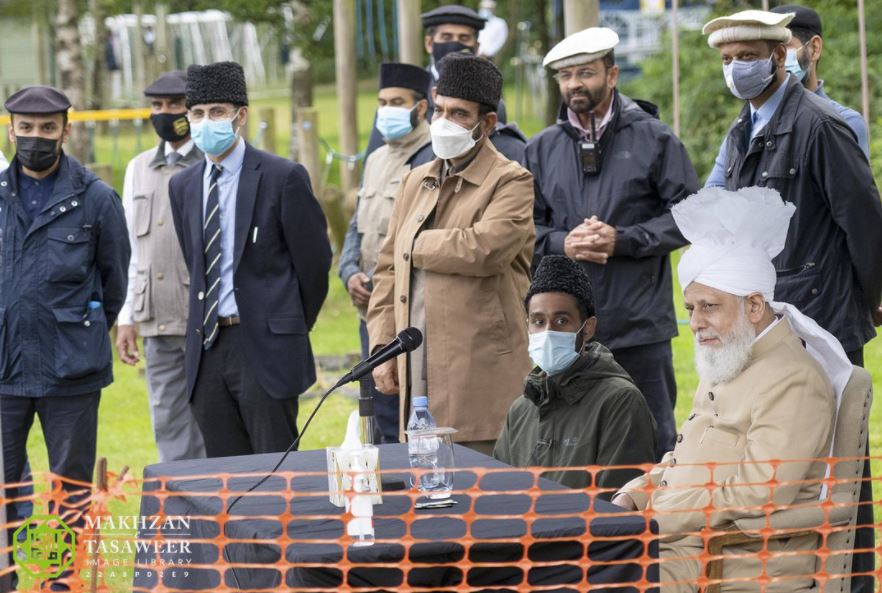 A Blessed and Joyous Day as Head of Ahmadiyya Muslim Community Graces First In-Person Event of Majlis Khuddam-ul-Ahmadiyya since Covid-19 Lockdown