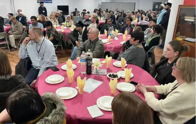 Sheffield communities come together for Big Iftar at Baitul Afiyat Mosque Sheffield
