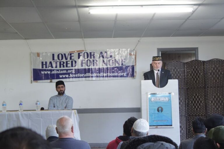 Newcastle Ahmadiyya Muslim community host multi-faith event to pray for end of Israel-Gaze conflict