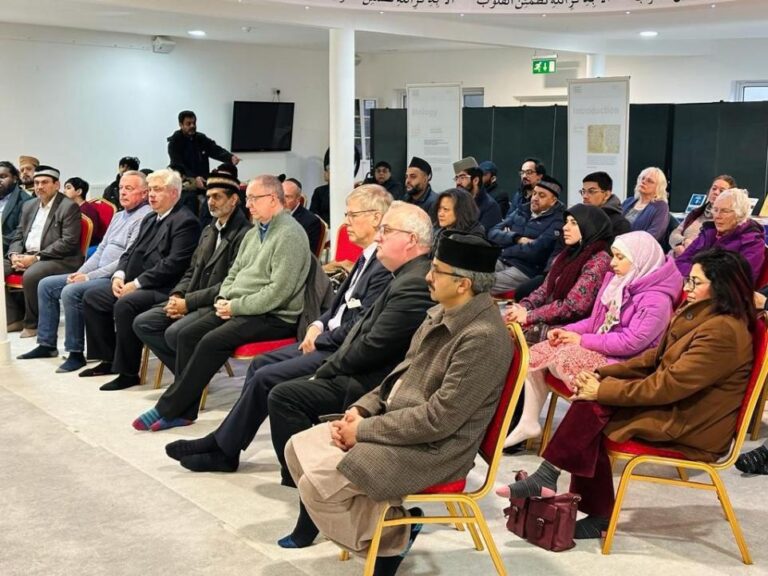 Faiths unite in peace call at Hillingdon mosque event