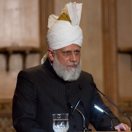 Head of Ahmadiyya Muslim Community says injustice is root cause of world conflicts