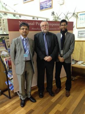 Delegation from Keighley at London event designed to promote global peace and justice
