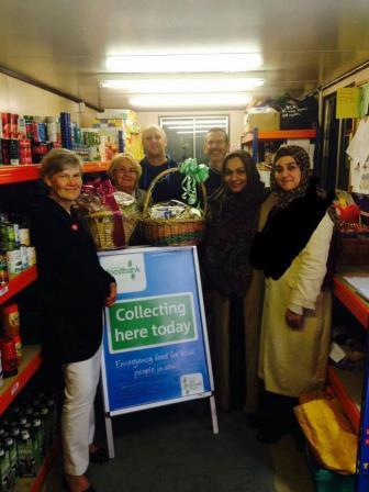 Ahmadiyya Muslim Womens Association helps Stretford food bank