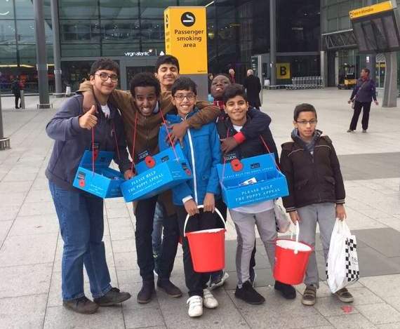 Young muslims back Poppy Appeal