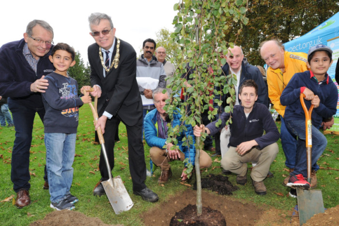 Peterborough charity plants 100,000th tree in the city