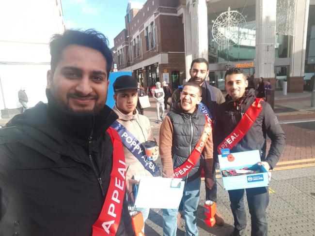 Muslim group sell Remembrance Sunday Poppies