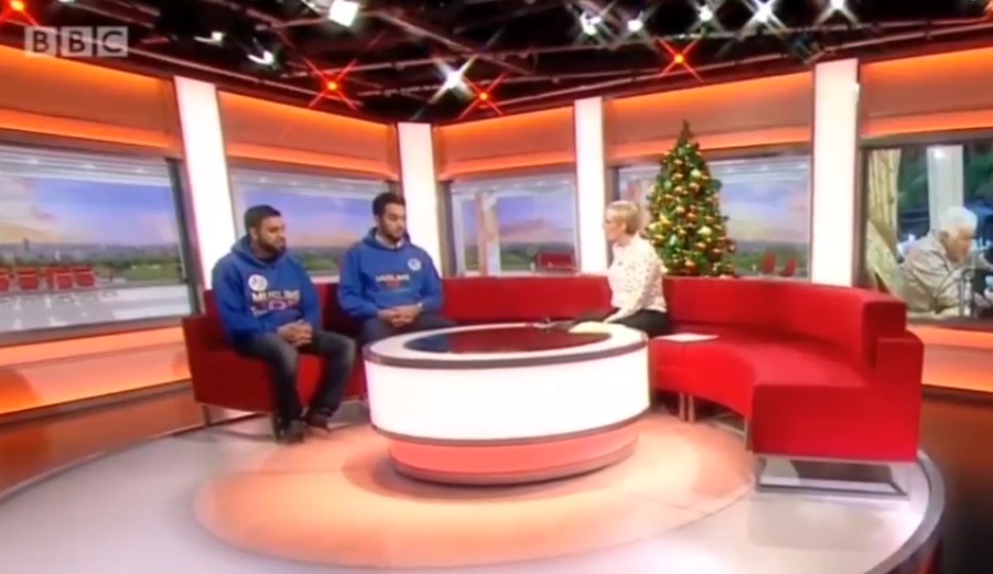 BBC Breakfast Show – Ahmadiyya Muslim Youth Association UK on their Winter Campaign