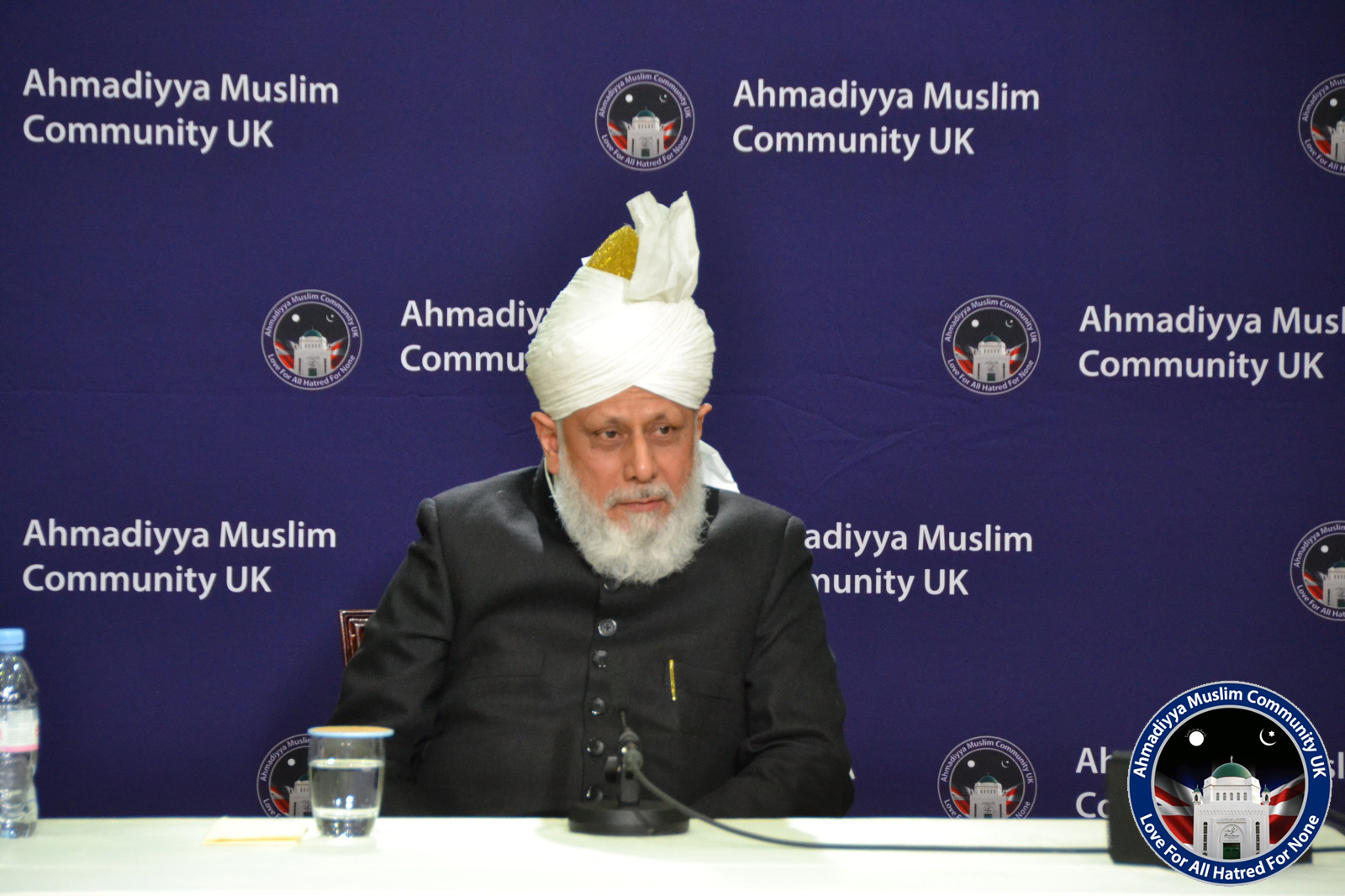 Ahmadiyya Muslim community leader calls for unity at National Peace Symposium