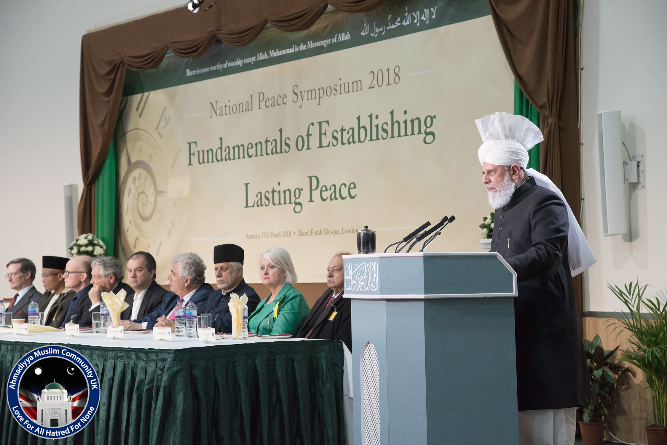 Keynote Address of His Holiness, Hazrat Mirza Masroor Ahmad at 15th Annual Peace Symposium UK, Ahmadiyya Muslim Community UK