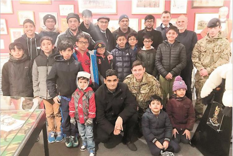 Community group given special tour of Windsor barracks   