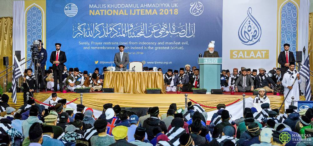 Head of Ahmadiyya Muslim Community Concludes Majlis Khuddamul Ahmadiyya Ijtema with Faith-Inspiring Address