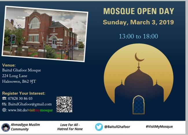 Halesowen mosque throws open doors to community for open day