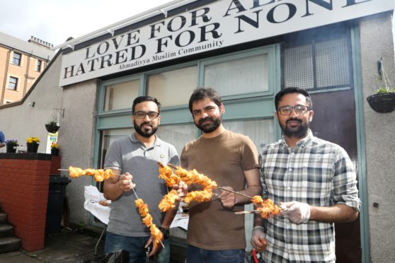 Dundee mosque cooks up a feast in positive reaction to break-in
