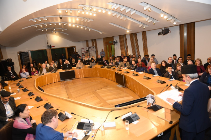 Responding to the Challenge of Extremism’ an event held in the Burns Room, Scottish Parliament, 20 February 2020