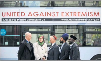 Muslims launch bus posters campaign against extremism