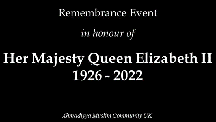 Muslims gather at Western Europe’s largest mosque to remember Her Majesty, Queen Elizabeth II