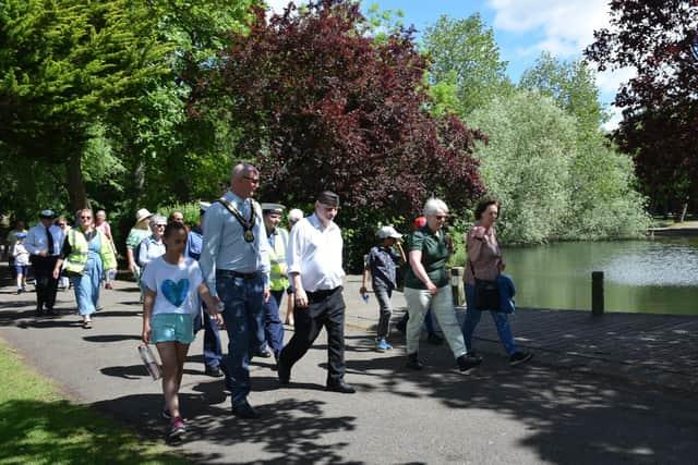 Hartlepool hosts successful North-East Charity Walk for Peace organised by Muslim association