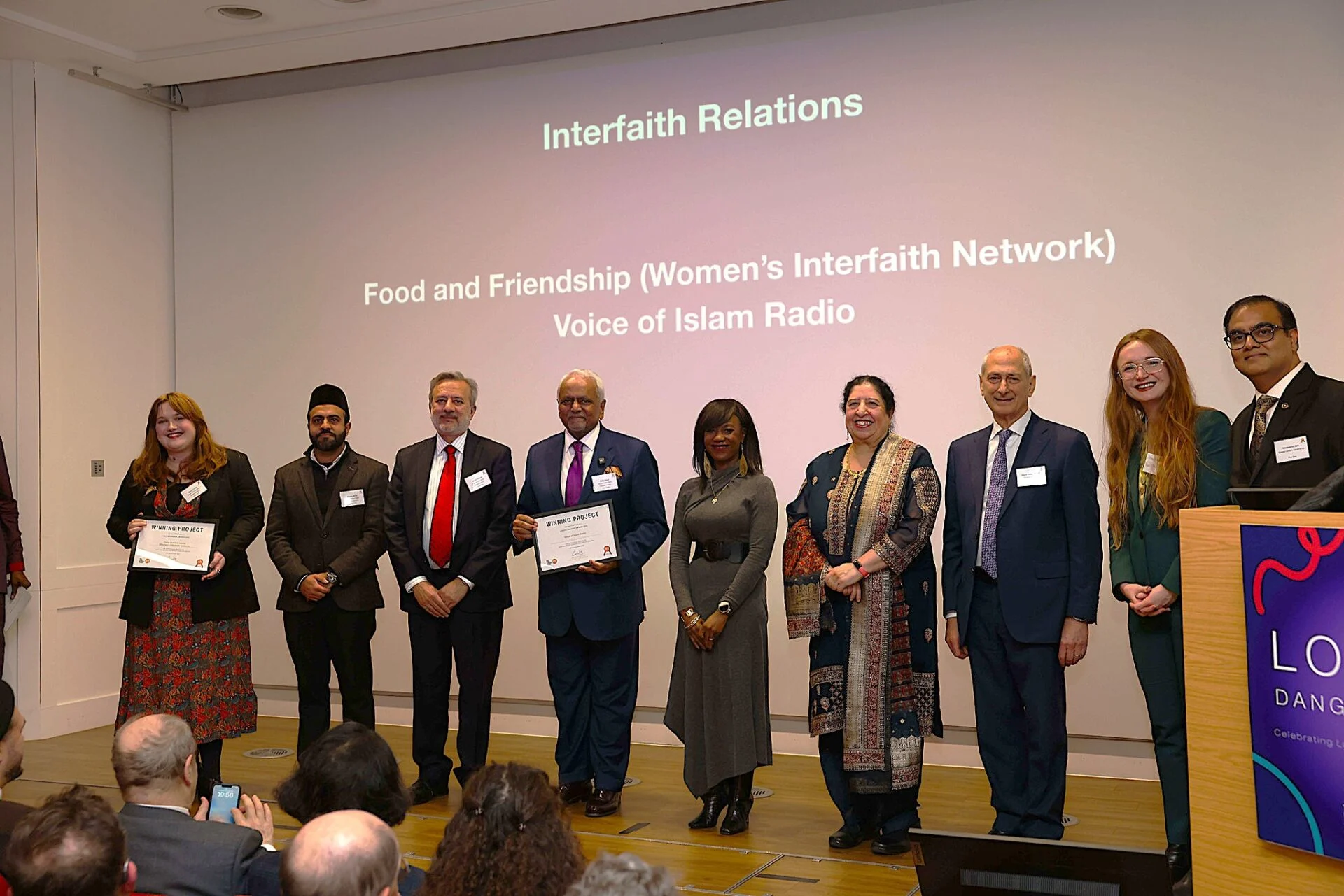 VOI Attendance at the London Dangoor Awards 2025