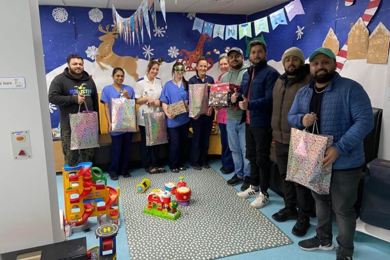 Doncaster Muslims raise money and help those less fortunate and in need this festive season